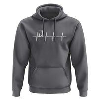 Golf Heartbeat Hoodie Funny Sport Lover Gift - Wonder Print Shop