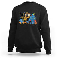 Interfaith Christmas Hanukkah Sweatshirt Celebration Festival Of Lights Gift - Wonder Print Shop