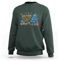 Interfaith Christmas Hanukkah Sweatshirt Celebration Festival Of Lights Gift - Wonder Print Shop
