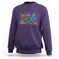 Interfaith Christmas Hanukkah Sweatshirt Celebration Festival Of Lights Gift - Wonder Print Shop