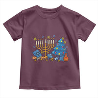 Interfaith Christmas Hanukkah Toddler T Shirt Celebration Festival Of Lights Gift - Wonder Print Shop