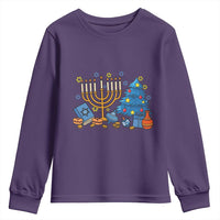 Interfaith Christmas Hanukkah Youth Sweatshirt Celebration Festival Of Lights Gift - Wonder Print Shop