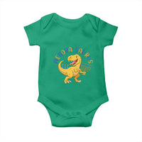 Funny Hanukkah Dinosaur Celebration Festival Of Lights Gift Baby Onesie Menorasaurus - Wonder Print Shop