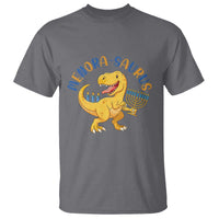 Funny Hanukkah Dinosaur Celebration Festival Of Lights Gift T Shirt Menorasaurus - Wonder Print Shop