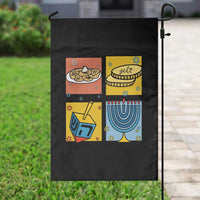 Hanukkah Garden Flag Festival Of Lights Dreidel Menorah Candle Star Gift - Wonder Print Shop