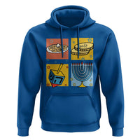 Hanukkah Hoodie Festival Of Lights Dreidel Menorah Candle Star Gift - Wonder Print Shop