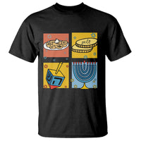Hanukkah T Shirt Festival Of Lights Dreidel Menorah Candle Star Gift - Wonder Print Shop
