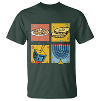 Hanukkah T Shirt Festival Of Lights Dreidel Menorah Candle Star Gift - Wonder Print Shop