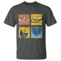 Hanukkah T Shirt Festival Of Lights Dreidel Menorah Candle Star Gift - Wonder Print Shop