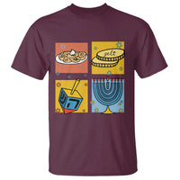 Hanukkah T Shirt Festival Of Lights Dreidel Menorah Candle Star Gift - Wonder Print Shop
