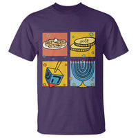 Hanukkah T Shirt Festival Of Lights Dreidel Menorah Candle Star Gift - Wonder Print Shop