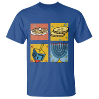 Hanukkah T Shirt Festival Of Lights Dreidel Menorah Candle Star Gift - Wonder Print Shop