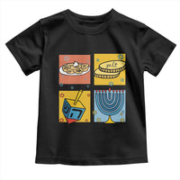 Hanukkah Toddler T Shirt Festival Of Lights Dreidel Menorah Candle Star Gift - Wonder Print Shop