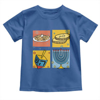 Hanukkah Toddler T Shirt Festival Of Lights Dreidel Menorah Candle Star Gift - Wonder Print Shop