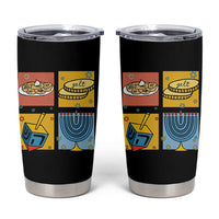 Hanukkah Tumbler Cup Festival Of Lights Dreidel Menorah Candle Star Gift - Wonder Print Shop