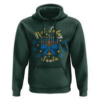 Coquette Hanukkah Menorah Bow Hoodie Not Today Santa Jewish Holiday Gift - Wonder Print Shop