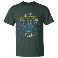 Coquette Hanukkah Menorah Bow T Shirt Not Today Santa Jewish Holiday Gift - Wonder Print Shop