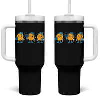 Latke For The Holidays Tumbler With Handle Hanukkah Jewish Christmas Gift - Wonder Print Shop