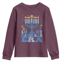 In My Hanukkah Era Youth Sweatshirt Festival Of Lights Gift - Wonder Print Shop