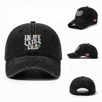 Hanukkah Jewish Holiday Gift Washed Cotton Baseball Cap In My Latke Era