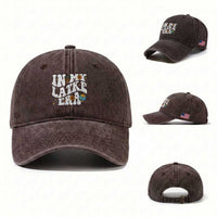 Hanukkah Jewish Holiday Gift Washed Cotton Baseball Cap In My Latke Era