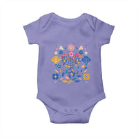 Hanukkah Floral Menorah Baby Onesie Jewish Gift For Women - Wonder Print Shop