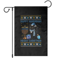 Hanukkah Cat Lover Gifts Garden Flag Happy Hanukkah Meowy Christmas - Wonder Print Shop