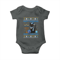 Hanukkah Cat Lover Gifts Baby Onesie Happy Hanukkah Meowy Christmas - Wonder Print Shop