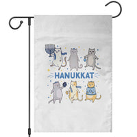 Hanukkat Garden Flag Funny Cats Hanukkah Festival Of Lights Gift - Wonder Print Shop