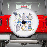 Hanukkat Spare Tire Cover Funny Cats Hanukkah Festival Of Lights Gift - Wonder Print Shop