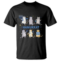 Hanukkat T Shirt Funny Cats Hanukkah Festival Of Lights Gift - Wonder Print Shop