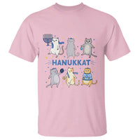 Hanukkat T Shirt Funny Cats Hanukkah Festival Of Lights Gift - Wonder Print Shop