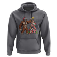 Bigfoot Christmas Tree 67 Hoodie Holiday Six Seven Meme Brainrot Gift - Wonder Print Shop