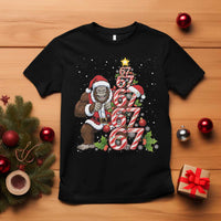 Trending Six Seven Meme Bigfoot Christmas Tree T Shirt Holiday Gift - Wonder Print Shop