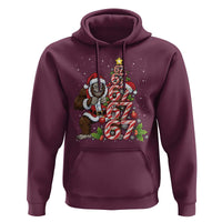 Trending Six Seven Meme Bigfoot Christmas Tree Hoodie Holiday Gift - Wonder Print Shop
