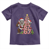 Trending Six Seven Meme Bigfoot Christmas Tree Toddler T Shirt Holiday Gift - Wonder Print Shop
