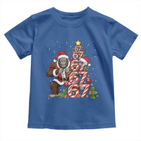 Trending Six Seven Meme Bigfoot Christmas Tree Toddler T Shirt Holiday Gift - Wonder Print Shop