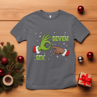 Funny Green And Bigfoot Six Seven Meme T Shirt Christmas Trend Gift - Wonder Print Shop