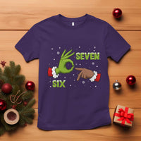 Funny Green And Bigfoot Six Seven Meme T Shirt Christmas Trend Gift - Wonder Print Shop