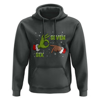 Funny Green And Bigfoot Six Seven Meme Hoodie Christmas Trend Gift - Wonder Print Shop