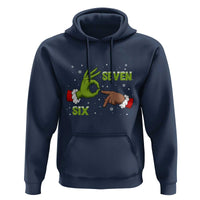 Funny Green And Bigfoot Six Seven Meme Hoodie Christmas Trend Gift - Wonder Print Shop