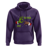 Funny Green And Bigfoot Six Seven Meme Hoodie Christmas Trend Gift - Wonder Print Shop
