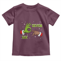 Funny Green And Bigfoot Six Seven Meme Toddler T Shirt Christmas Trend Gift - Wonder Print Shop