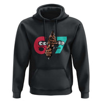Bigfoot Six Seven Meme Hoodie 67 Viral Gen Alpha Slang Gift - Wonder Print Shop