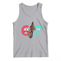 Bigfoot Six Seven Meme Tank Top 67 Viral Gen Alpha Slang Gift - Wonder Print Shop
