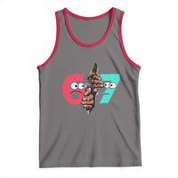 Bigfoot Six Seven Meme Tank Top 67 Viral Gen Alpha Slang Gift - Wonder Print Shop