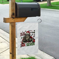 Funny Bigfoot Santa Tis The Season For Six Seven Meme Garden Flag Christmas Gift - Wonder Print Shop