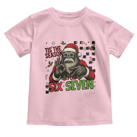 Funny Bigfoot Santa Tis The Season For Six Seven Meme Toddler T Shirt Christmas Gift - Wonder Print Shop
