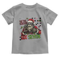 Funny Bigfoot Santa Tis The Season For Six Seven Meme Toddler T Shirt Christmas Gift - Wonder Print Shop