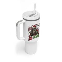 Funny Bigfoot Santa Tis The Season For Six Seven Meme Tumbler With Handle Christmas Gift - Wonder Print Shop